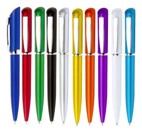 Bolígrafo Plástico Ideal Para Publicidad Y Venta En Kioscos.