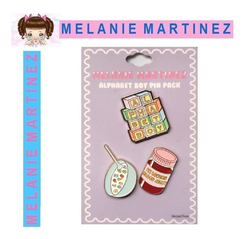 Melanie Martinez Broche Alphabet Boy Alfabeto Pin  