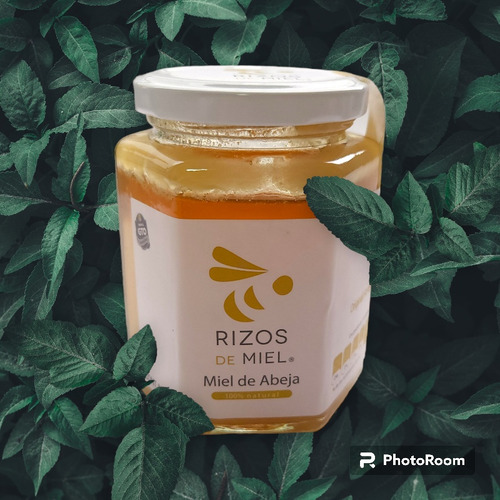 Frasco De Miel Pura De Abeja 340 Gramos