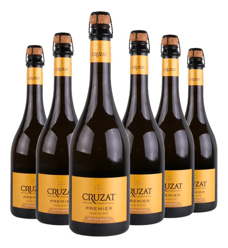 Champagne Espumante Cruzat Premier Extra Brut 6x750cc