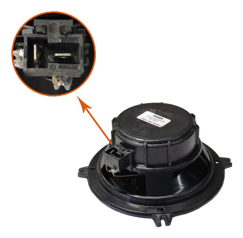 Kit Alto Falante Fiesta Até 2005 - 5 E 4 Pol 240w - Kf.070