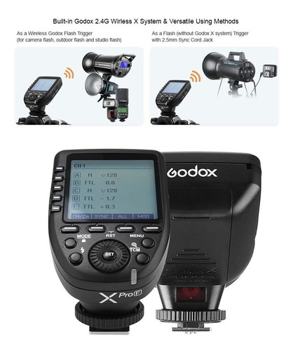 Controlador De Disparador Inalámbrico Fesjoy Xpro-f Ttl