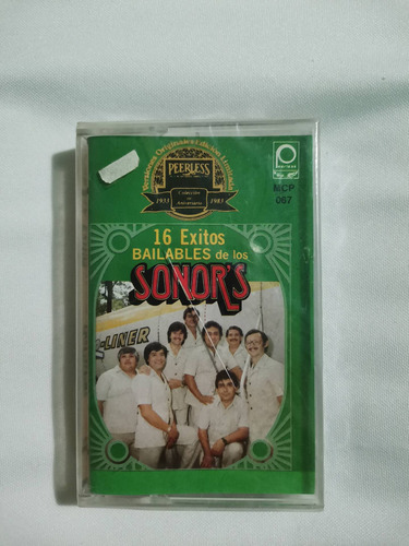Sonor's Cassette Original Nuevo Y Sellado 16 Éxitos Bailable