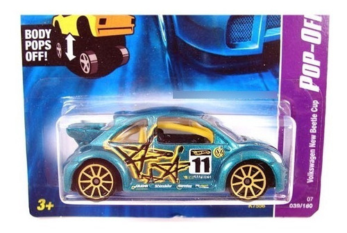 Hot Wheels 2007 Pop - Offs #03/04 Volkswagen New Beetle Cup