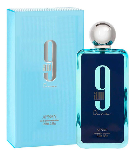 Perfume Afnan 9am Dive Eau De Parfum, 100 Ml, Para Mujeres Y