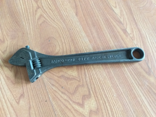 Antigua Bahco 10 Ergo Ajustable Made In Sweden