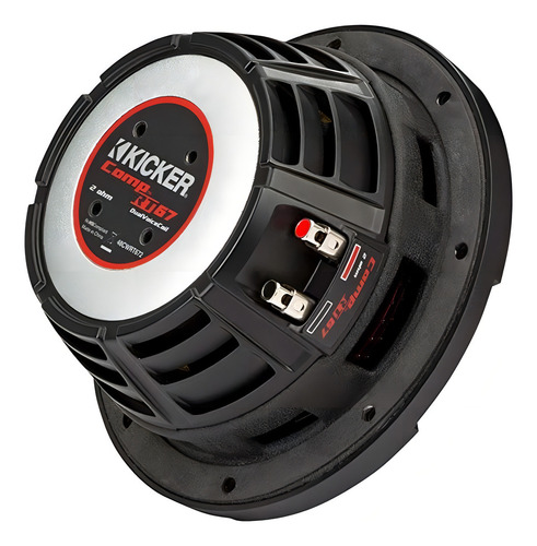 Subwoofer Kicker CompRT 6.75" DVC 4 Ohms