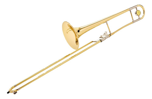 Trombón De Vara En Sib, Antoine Courtois Color Laton Amarillo