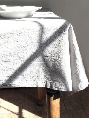 Imagen 2 de 8 de Mantel Lienzo Natural Washed Tipo Tussor 2.50 Mts