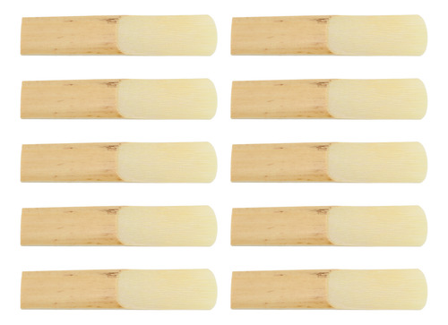 Juego De 10 Piezas De Repuesto Para Saxofón Sax Reeds, Llave