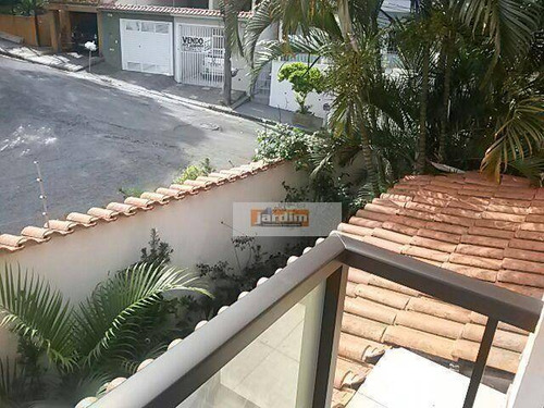 Sobrado Residencial À Venda, Vila Helena, Santo André. - So1391