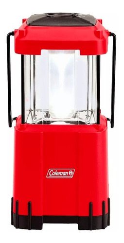 Farol Luz Led Plegable Coleman Lampara 220 Horas 200 Lumens Color Rojo