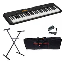 Comprar Teclado Organo Casio Cts100 61 Teclas + Fuente Soporte Funda