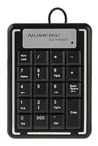 Comprar Mini Teclado Numérico Economico Usb Alámbrico 19 Teclas