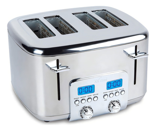 Tostadora Digital De Acero Inoxidable Tj824d51 Totalmente Re