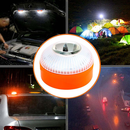 Luz De Advertencia De Luz Estroboscópica Luz Roja Blanca