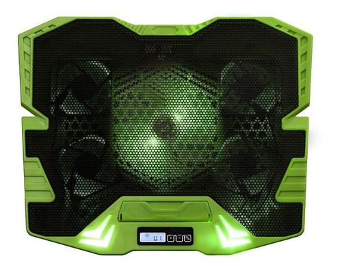 Imagem 2 de 6 de Master Cooler Gamer Verde Com Led - Ac292 Ac292 - Warrior