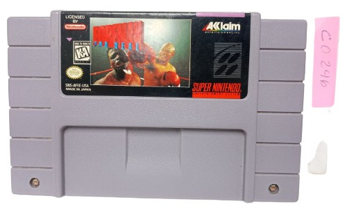 Juego Foreman For Real Para Snes