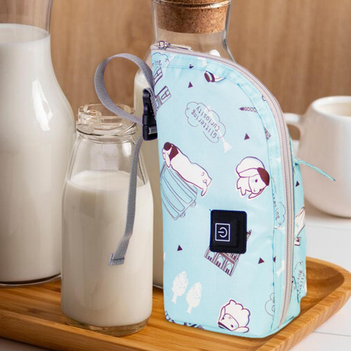 Bolsa Para Biberón Infantil, Calentador De Biberón De Azul