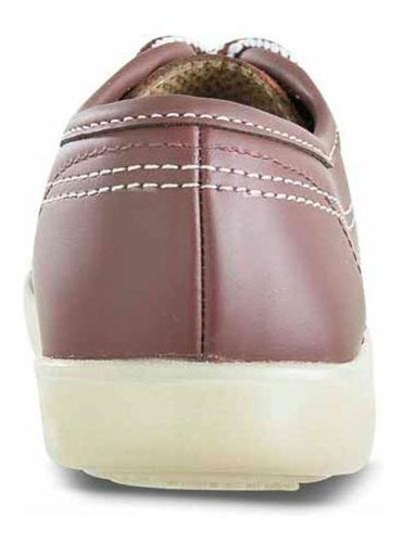 Imagen 3 de 6 de Zapatos Colegial Bachiller Rojo Unisex Croydon