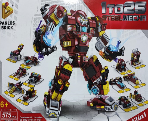 Robot 12 En 1 Bloques Y Figuras Para Armar
