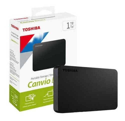 Imagen 2 de 4 de Disco Duro Externo Toshiba Canvio Basic 1tb