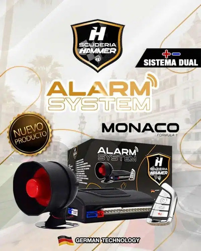  Alarma Scuderia Hammer Automotriz Mónaco