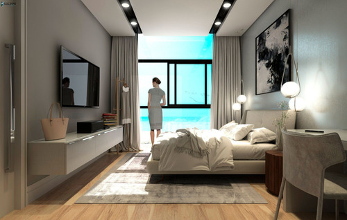 Imagem 1 de 13 de Excelente Apartamento Quadra Mar Com 02 Suítes Na Praia Brava! - Ap02629 - 68119775
