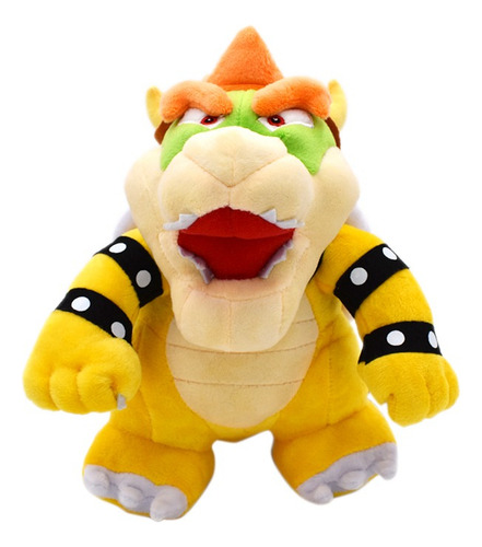 Mx1 Juguetes De Peluche Bowser Con Dibujos Animados Del