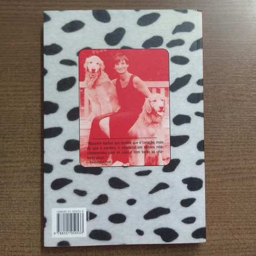 Livro Amor De Cão - Marjorie Garber (Usado)