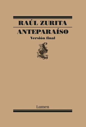 Libro Anteparaíso Zurita Nuevo Lumen