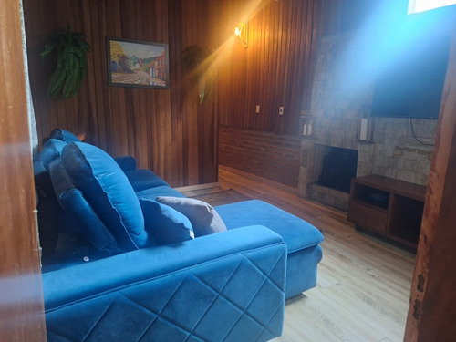Chale Com Vista P Cachoeira, Com 2 Dormitórios Em Camping Ca