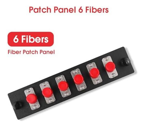 Panel De Parche De Fibra Simplex De Duogalia 6 Con Simplex 6