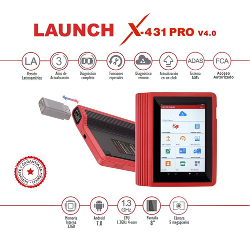 X431 Pro 4.0 Equipo De Diagnostico Nueva Versión Launch