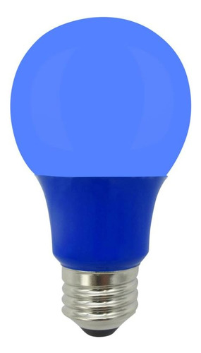 Bombillas Led A19 Azules Para Exteriores, 5 W, A19/5 W/b/led