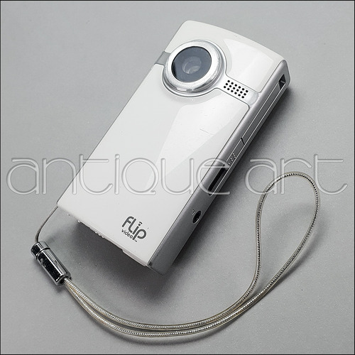 A64 Videocamara Flip Video Ultra Hd Blanco 2da Generacion (Usado)