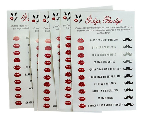Set Juegos De Desedida De Soltera Novia El Ella Dijo Adultos