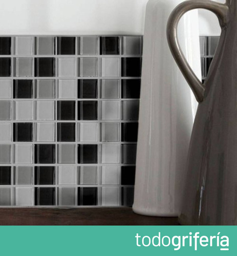 Malla Black Kooning Mosaicos Krystales 28,5x28,5