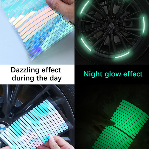 Adesivos Refletivos Adesivos De Rodas De Carro Pneus Veículo