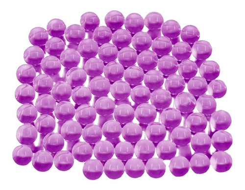 100 Gramos De Hidrogel En Perlas Violeta Aluzza