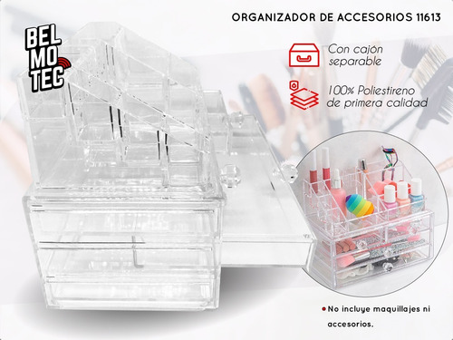 Porta Cosmeticos Organizador De Maquillaje Accesorios Mujer