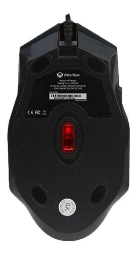 Mouse gamer de juego Meetion M940 MT-M940 black