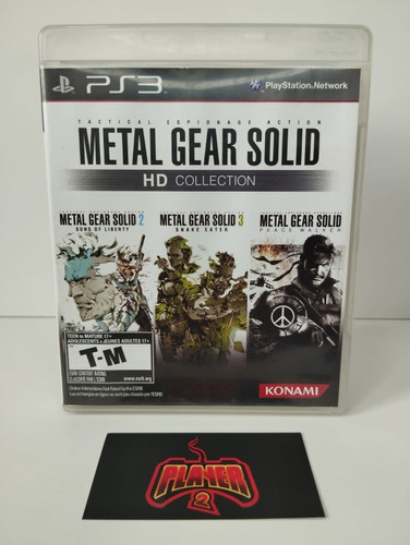 Metal Gear Solid Hd Collection Playstation 3