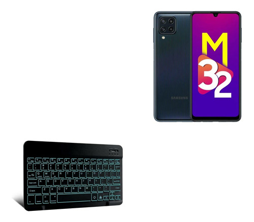 Boxwave Keyboard Para With Samsung Galaxy M32 By Back