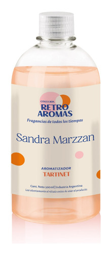 Aromatizador Textil Tartinet Sandra Marzzan 500 Ml