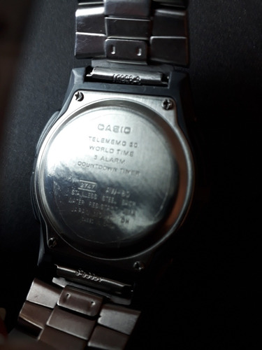 Relógio Casio Telememo Aw-80 - Usado
