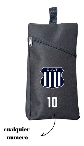 Botinero De Talleres De Cordoba 2025 Azul Acero