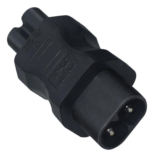4 Iec320 Macho C8 A C7 Hembra Adaptador De Corriente