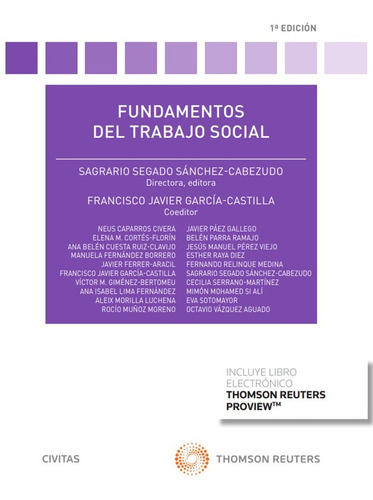 Fundamentos Del Trabajo Social 2022 - Segado Sanchez Cabezud