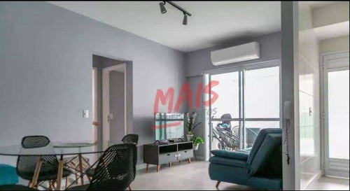 Imagem 6 de 17 de Apartamento Com 2 Dormitórios À Venda, 66 M² Por R$ 700.000,00 - José Menino - Santos/sp - Ap5915
